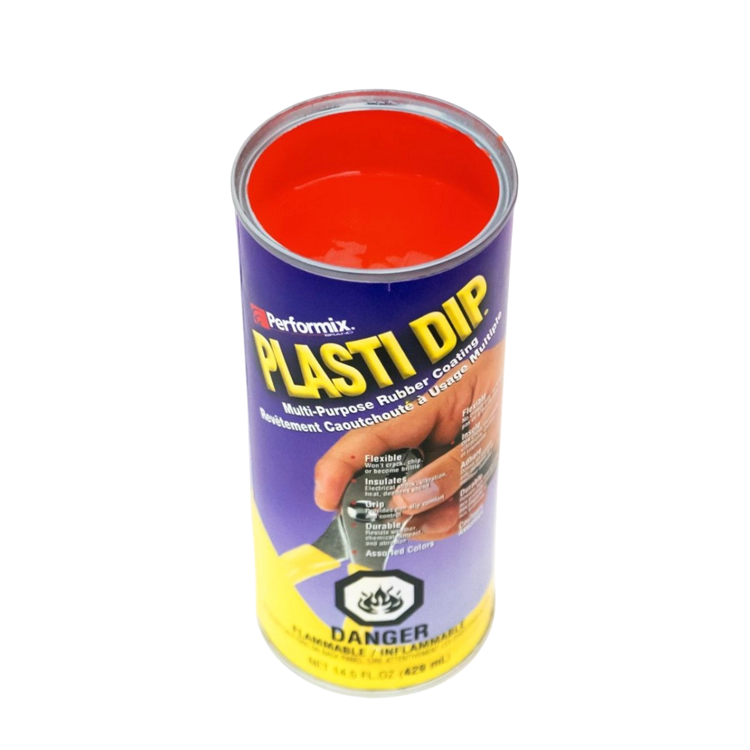 Plasti Dip Mat 429ML Rood