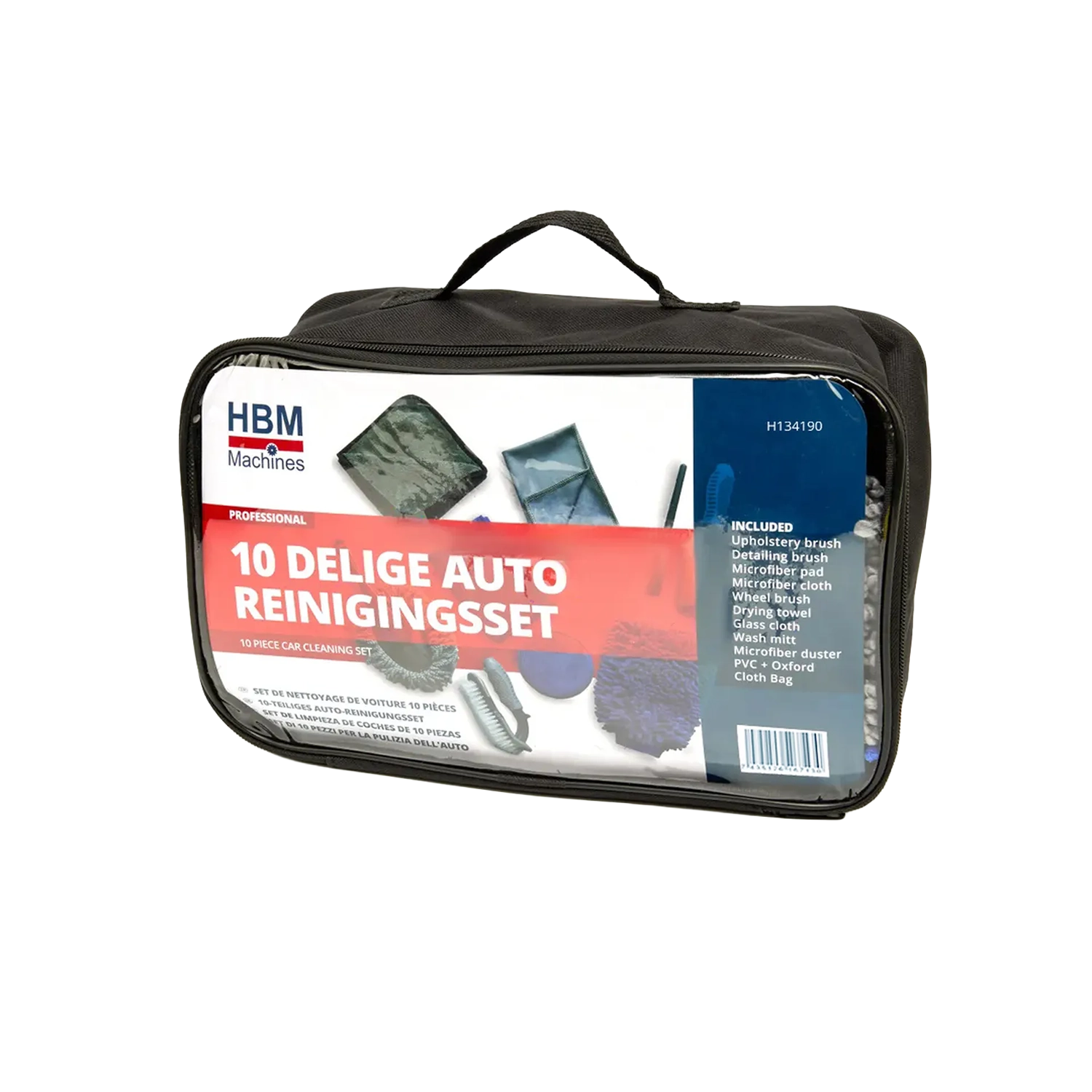 Perfecte 10-Delige Auto Reinigingsset