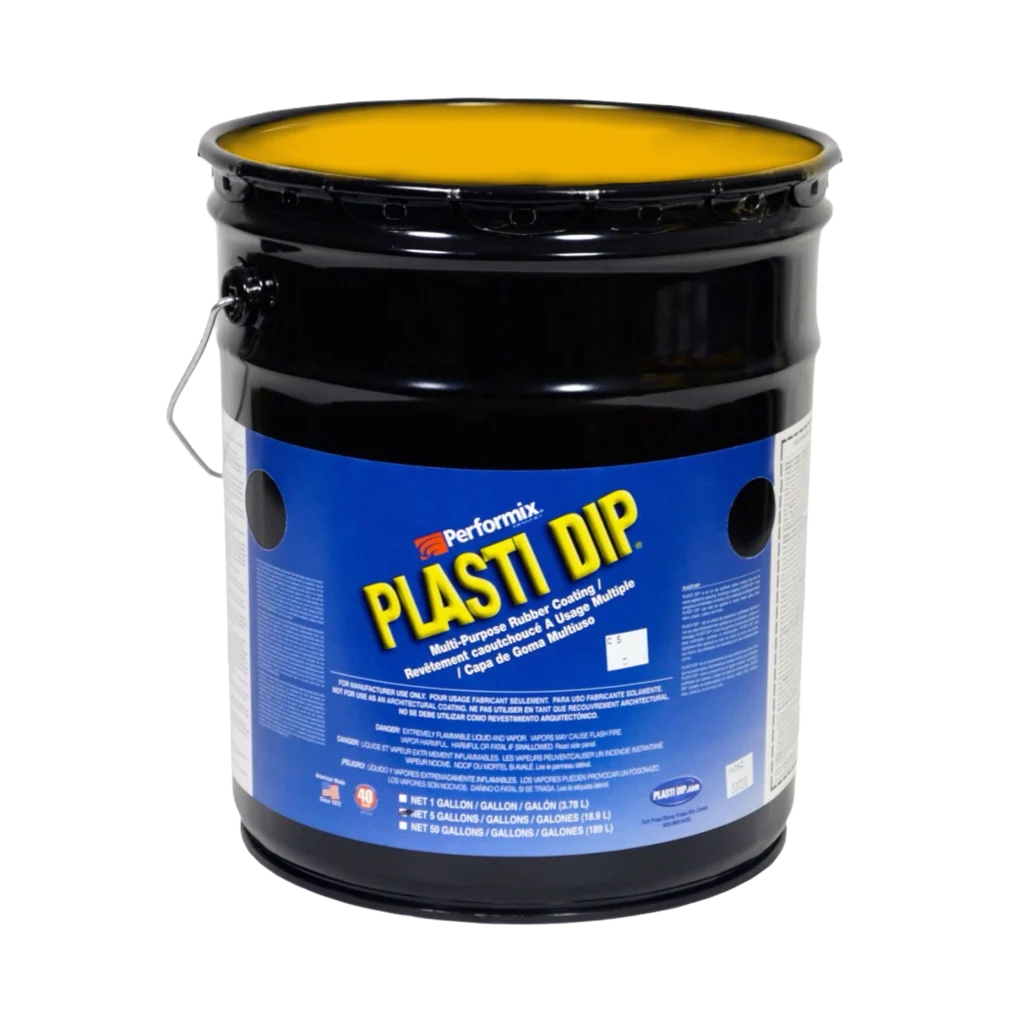 Plasti Dip 5 Gallon Mat Geel