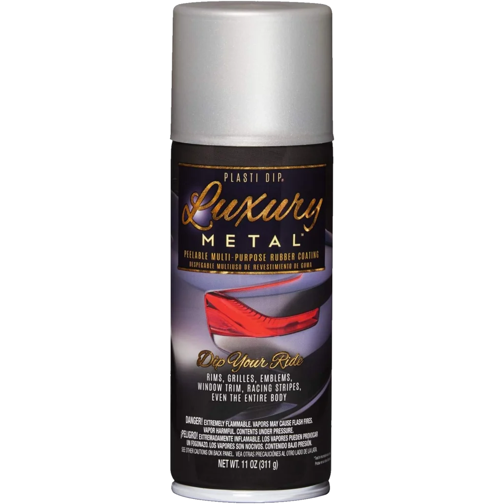 Plasti Dip Spray Luxury Metal Satin White Aluminium