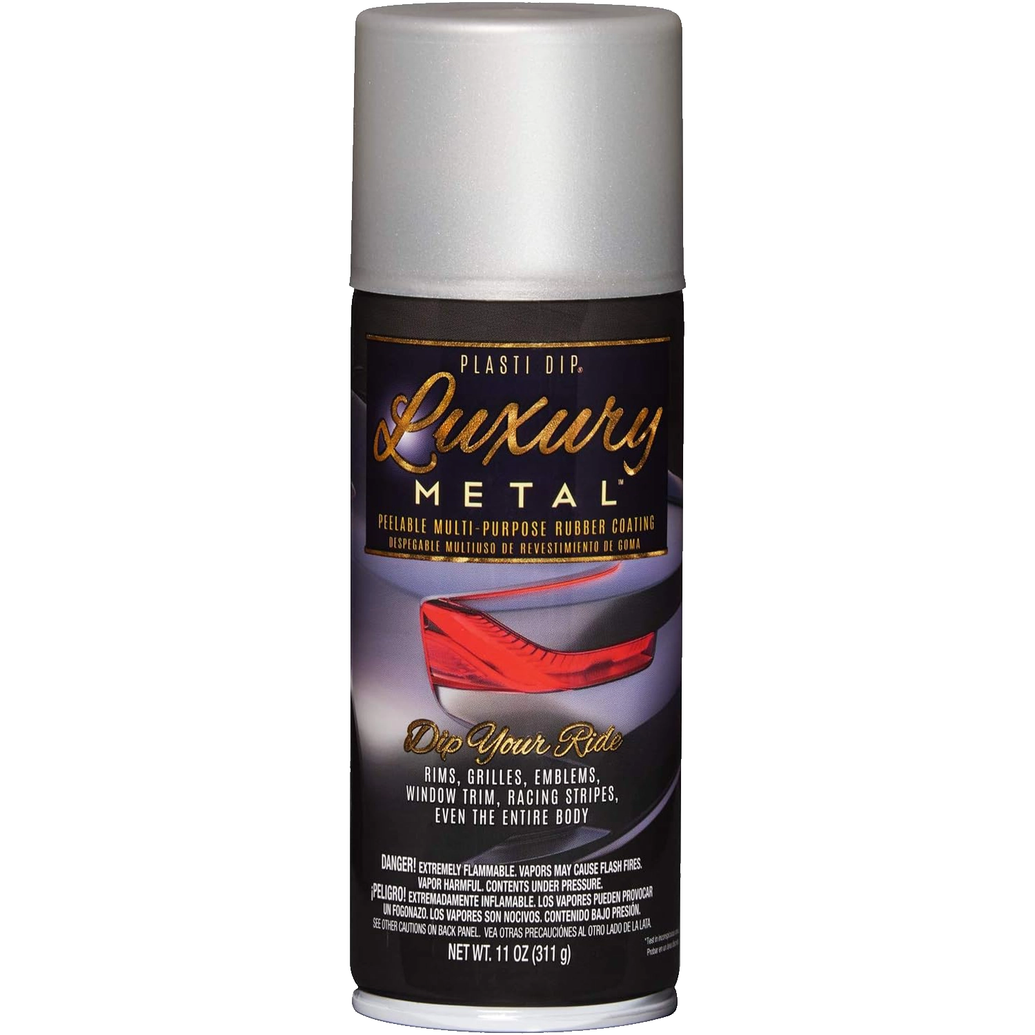 Plasti Dip Spray Luxury Metal Satin White Aluminium