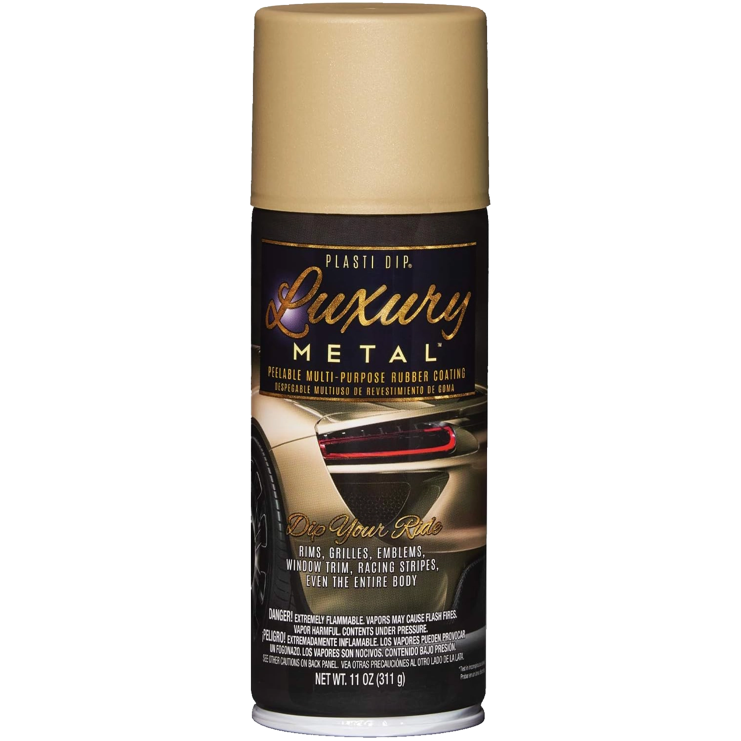 Plasti Dip Spray Luxury Metal Limegold Metallic