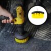 4-delige Schoonmaakborstelset voor in de boormachine - Maak velgen schoonmaken makkelijker dan ooit!