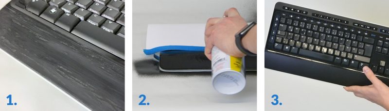Soft-Touch oppervlakken herstellen met Plasti Dip – ideaal voor toetsenborden en meer! image 2